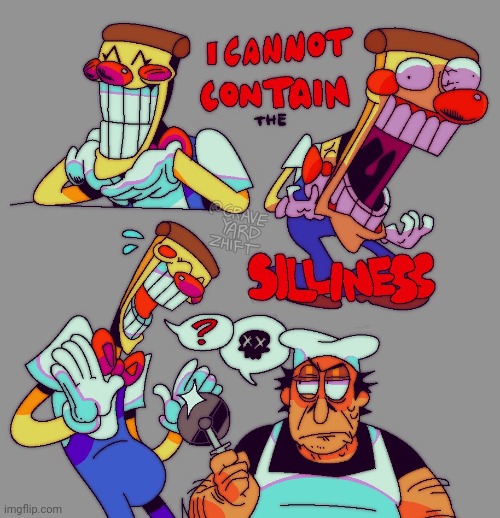 this fellow do be silly tho (art by @GRAVEYARDZHIFT on twitter :>) | made w/ Imgflip meme maker