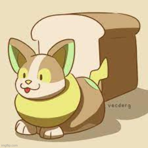 loaf. credits to vecderg | image tagged in yamper | made w/ Imgflip meme maker