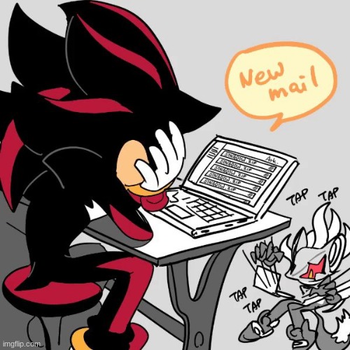 Not much, Just a Sonadow ship ^w^ - Imgflip