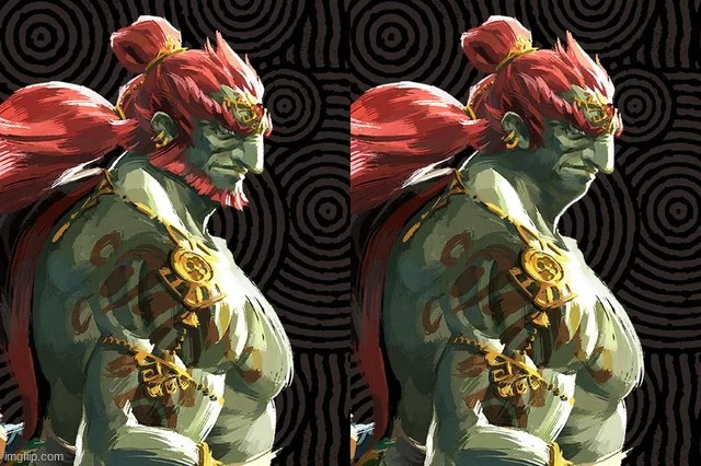 Ganondorf without beard | image tagged in memes,funny,zelda,funny memes,video games,gaming | made w/ Imgflip meme maker