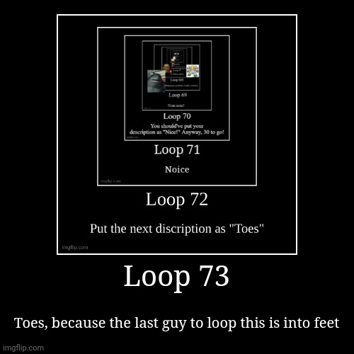 Loop #73, pass it on - Imgflip