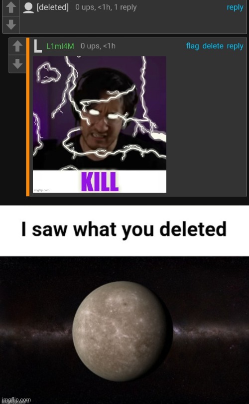 image tagged in mercury i saw what you deleted | made w/ Imgflip meme maker