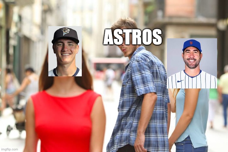 It was worth it though | ASTROS | image tagged in memes,distracted boyfriend | made w/ Imgflip meme maker