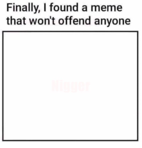High Quality found a meme that won't offend anyone Blank Meme Template