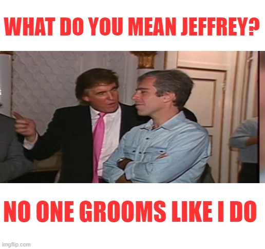 WHAT DO YOU MEAN JEFFREY? NO ONE GROOMS LIKE I DO | made w/ Imgflip meme maker