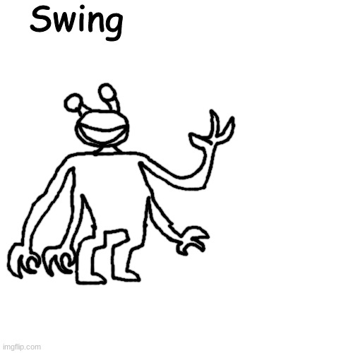 a happy go lucky species that lives in the rainforest | Swing | made w/ Imgflip meme maker