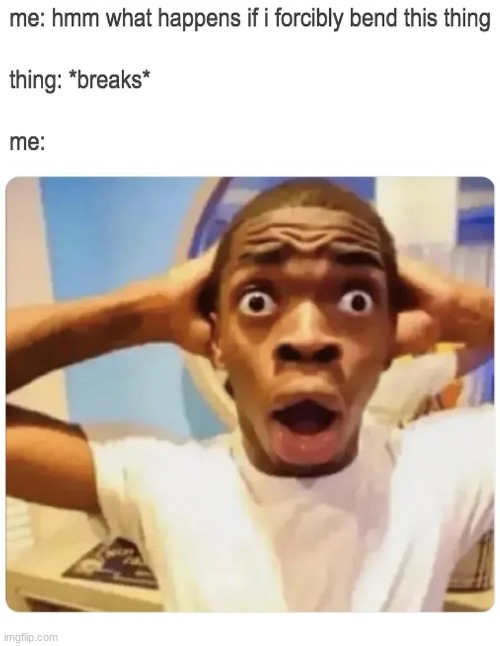 Awooga | image tagged in black guy suprised | made w/ Imgflip meme maker