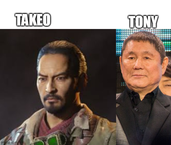 TONY; TAKEO | image tagged in cod | made w/ Imgflip meme maker
