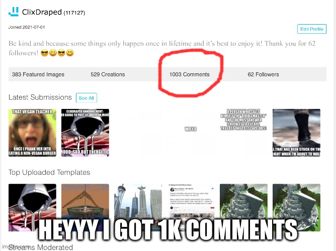 Let’s goooooo | HEYYY I GOT 1K COMMENTS | image tagged in lets go,yes | made w/ Imgflip meme maker