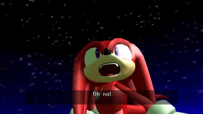 High Quality knuckles oh no Blank Meme Template