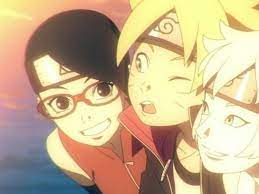 boruto has no personal space Blank Meme Template