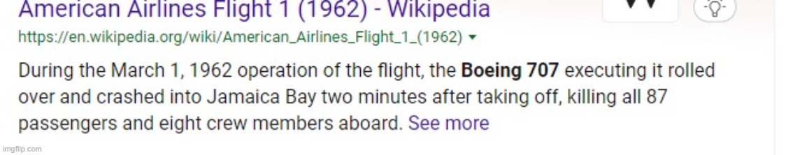 American Airlines Flight 1 (1962) - Wikipedia