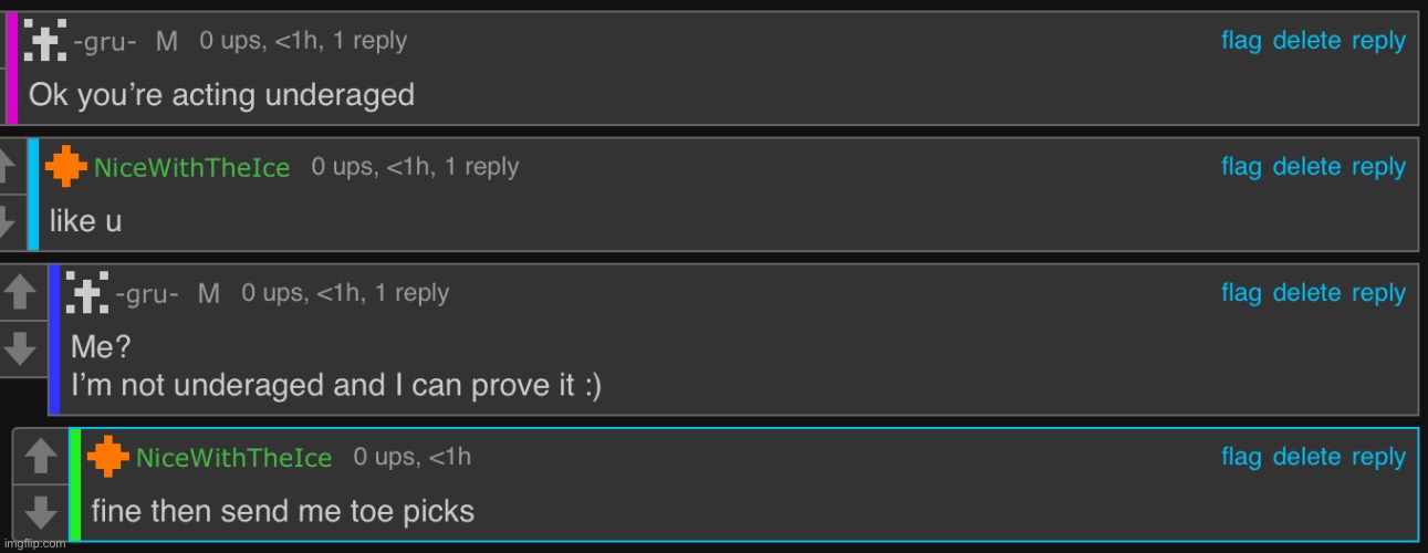 Ok yeah this guy is like 12 | made w/ Imgflip meme maker