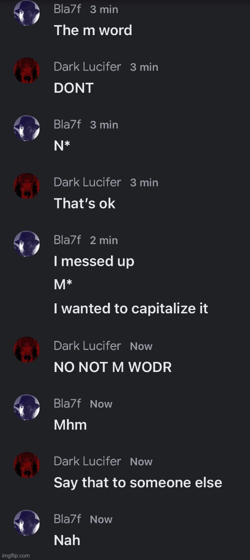 M word is mommy | made w/ Imgflip meme maker