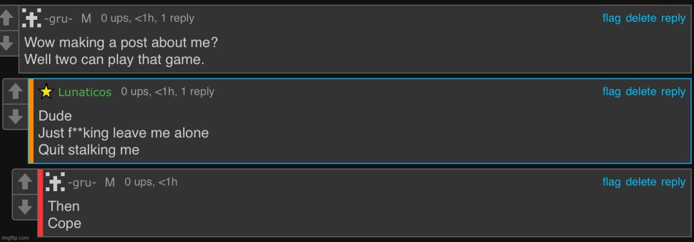 He started it he deals with it | made w/ Imgflip meme maker