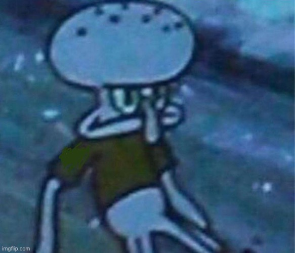 Mad Squidward | image tagged in mad squidward | made w/ Imgflip meme maker