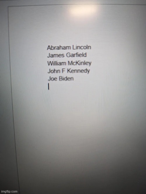 Guys, I found this strange list on my friend's computer. Does anyone know what it could mean? | made w/ Imgflip meme maker