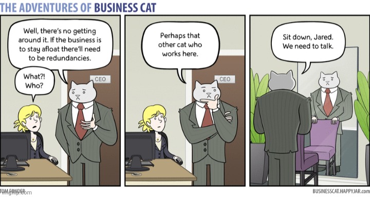 The Adventures of Business Cat #39 | made w/ Imgflip meme maker