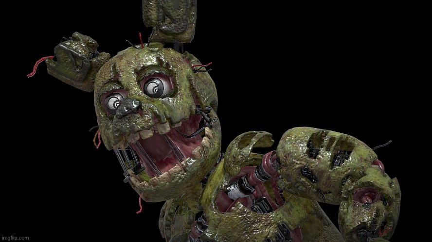 He saw your search history | image tagged in springtrap | made w/ Imgflip meme maker
