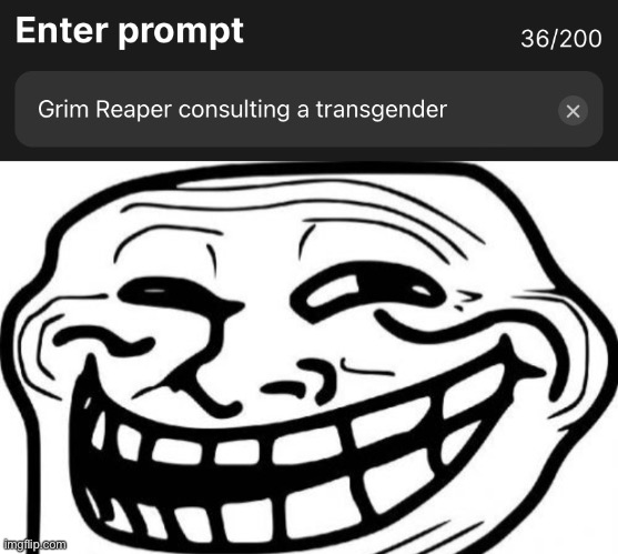 why not? | image tagged in memes,troll face | made w/ Imgflip meme maker