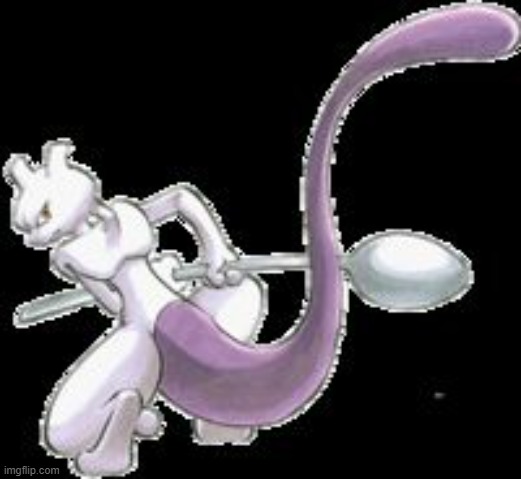 insane | image tagged in spoon mewtwo | made w/ Imgflip meme maker