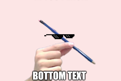 PENcil Blank Meme Template