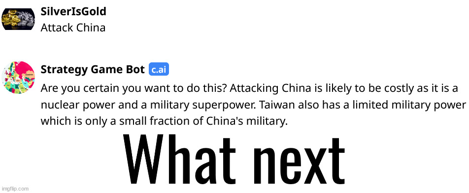 What next | made w/ Imgflip meme maker