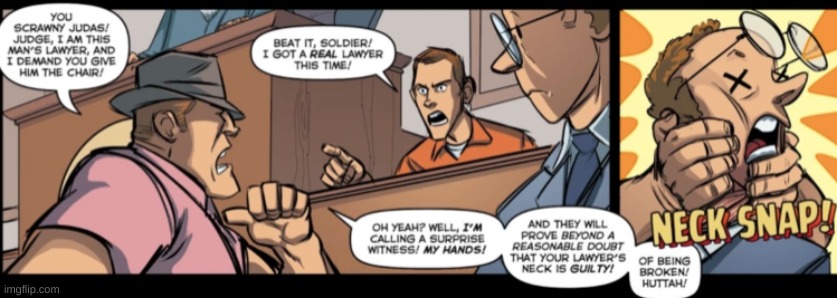 soldier's such a good lawyer | made w/ Imgflip meme maker