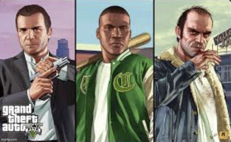 GTA 5 Characters | image tagged in gta 5 characters | made w/ Imgflip meme maker