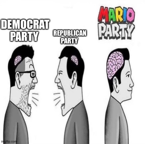 DEMOCRAT PARTY; REPUBLICAN PARTY | made w/ Imgflip meme maker