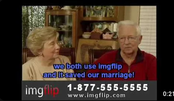 we used imgflip and it saved our marriage Blank Meme Template