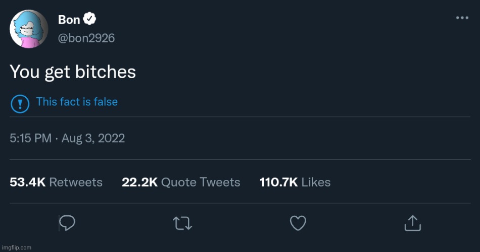 roasted by a joke oc that someone else made and never used | made w/ Imgflip meme maker