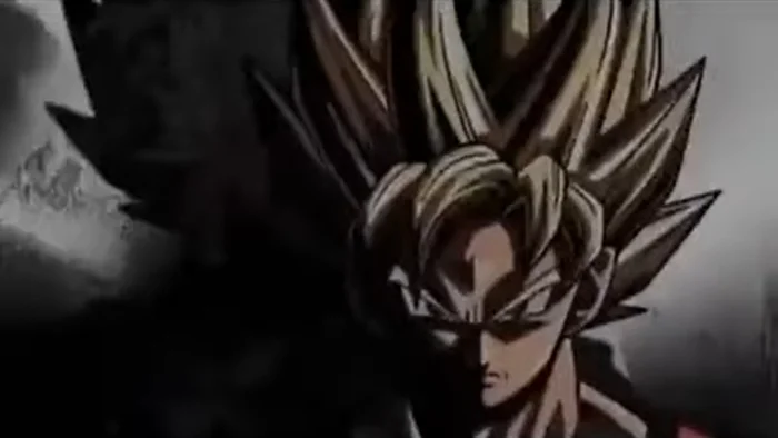 High Quality Goku Staring Blank Meme Template