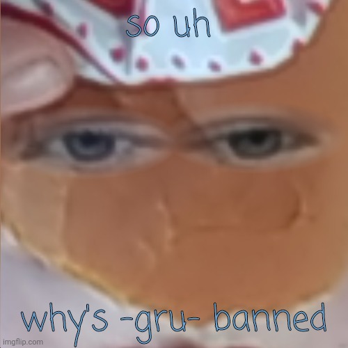shall i make another rule or | so uh; why's -gru- banned | image tagged in 2022 | made w/ Imgflip meme maker