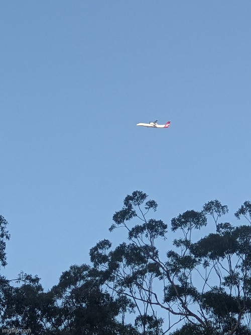 Another QantasLink Q400 | image tagged in plane spotting | made w/ Imgflip meme maker