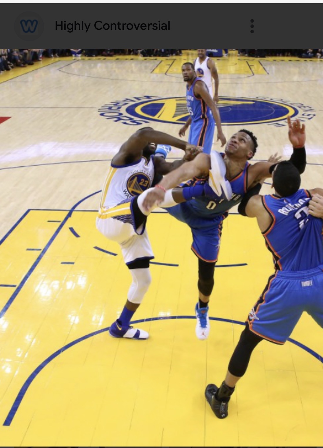 Draymond Green kick Blank Meme Template