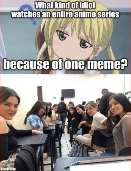 image tagged in anime | made w/ Imgflip meme maker