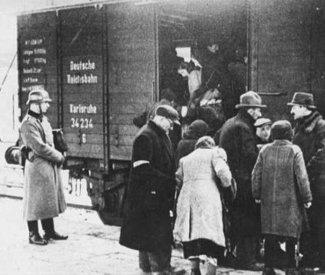 WW2 train car holocaust Blank Meme Template