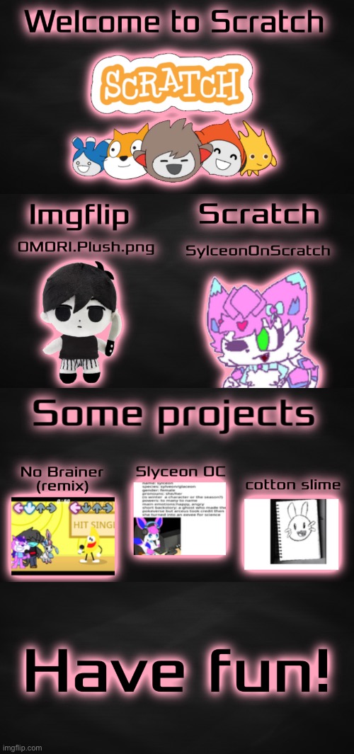 Welcome, OMORI-Plush.png! | made w/ Imgflip meme maker