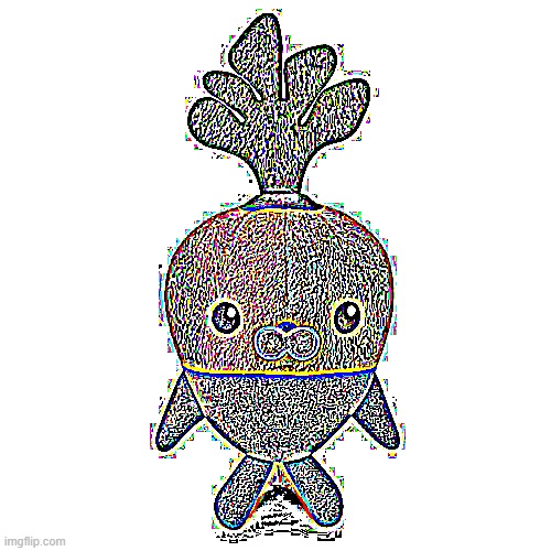 delicious deep fried tunip | image tagged in tunip plush | made w/ Imgflip meme maker