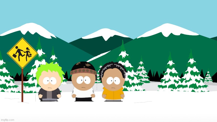 south park but awesome | made w/ Imgflip meme maker