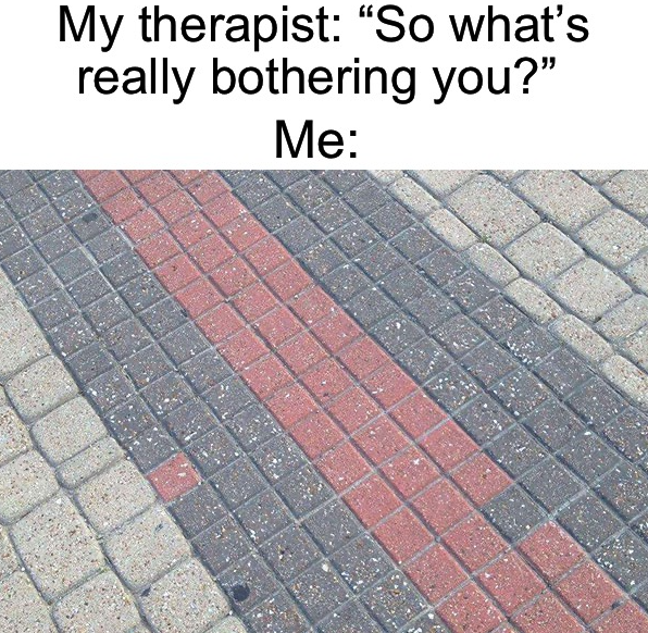 High Quality that one misplaced tile Blank Meme Template