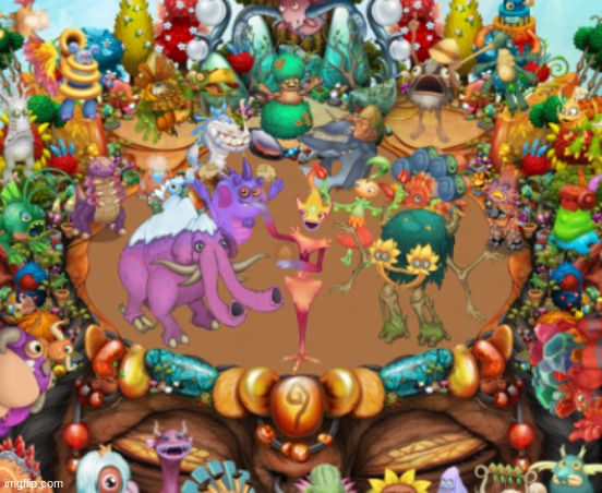 Amber island final | image tagged in my singing monsters | made w/ Imgflip meme maker