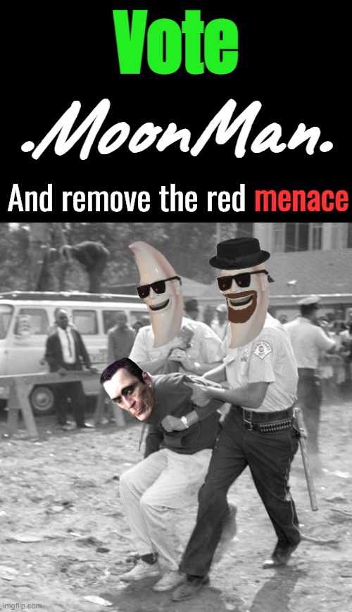 MoonMan, MoonMan can't you see... | image tagged in moonman | made w/ Imgflip meme maker