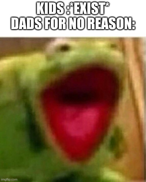 AHHHHHHHHHHHHH | KIDS :*EXIST*
DADS FOR NO REASON: | image tagged in ahhhhhhhhhhhhh | made w/ Imgflip meme maker