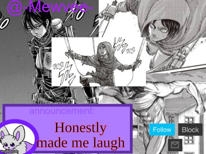 Mewvee temp 5.0 (Thx sylceon!!) | Honestly made me laugh | image tagged in mewvee temp 5 0 thx sylceon | made w/ Imgflip meme maker