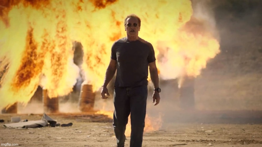 Walks out of explosion | image tagged in walks out of explosion | made w/ Imgflip meme maker