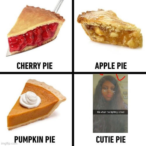 Cutie Pie | image tagged in cutie pie | made w/ Imgflip meme maker