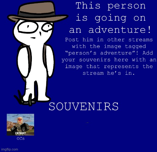 image tagged in persons adventure | made w/ Imgflip meme maker
