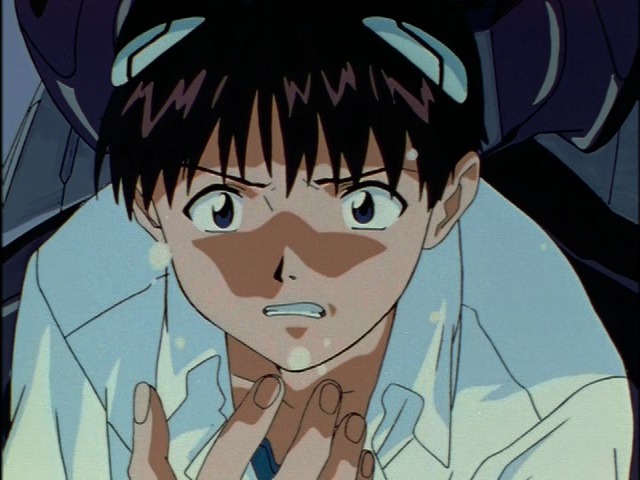 Shinji Worried Blank Meme Template